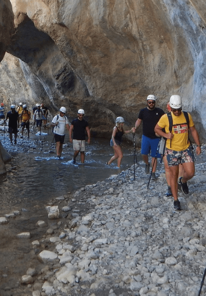 Sarakina Gorge trekking tour in Crete