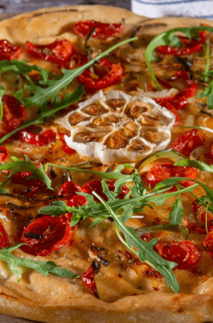 Cretan pizza recipe cooking workshop