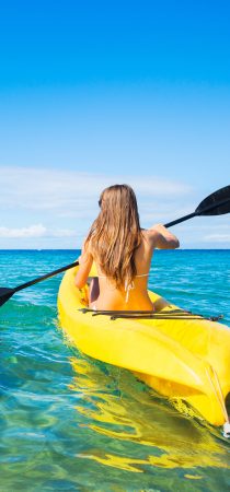 Kayaking in Cretan Sea
