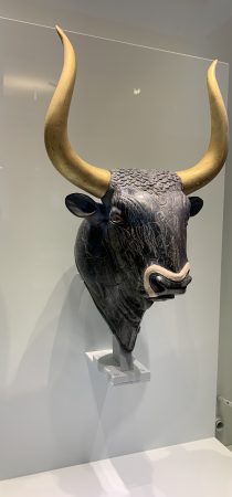 The Minotaur Item Display in Archaeological museum Heraklion Crete