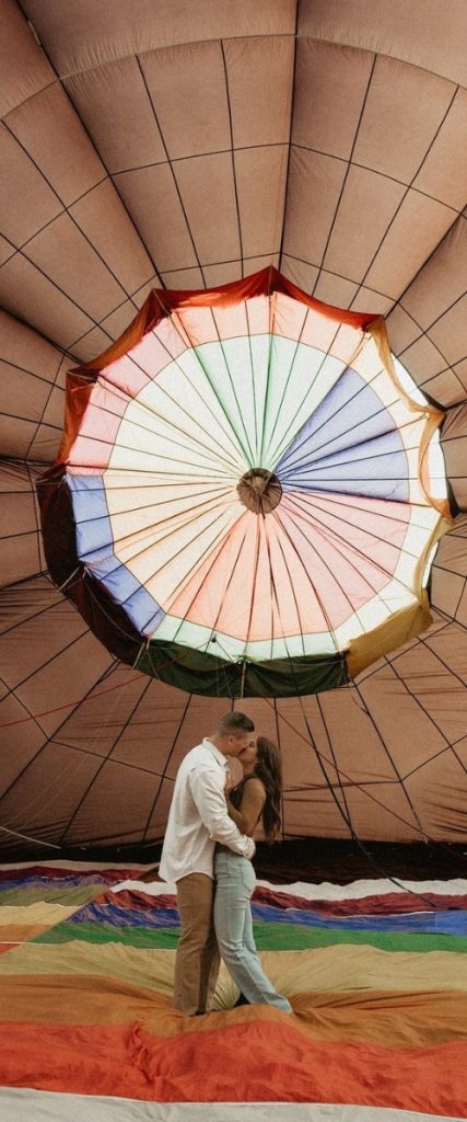 Hot Air Balloon Proposal Crete Sky & Clay Experience - PA