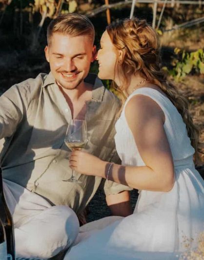 Winery wedding proposal Magic - featured PA