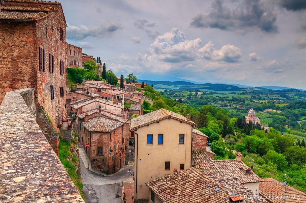 Fantastic summer Tuscany landscape - CV