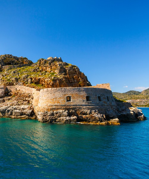 Morning or Sunset Catamaran Cruise from Agios Nikolaos to Spinalonga - CV highlights