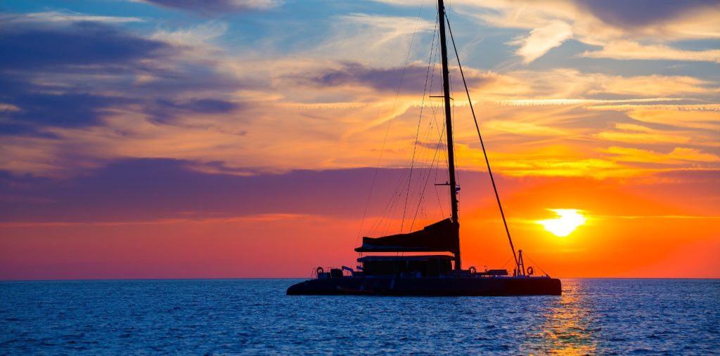 Small Group Catamaran Cruise to Agioi Theodoroi Island _ Morning or Sunset - CV featured