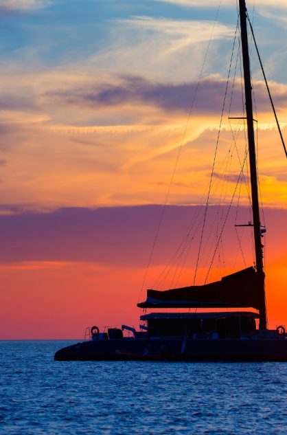 Small Group Catamaran Cruise to Agioi Theodoroi Island _ Morning or Sunset - CV featured